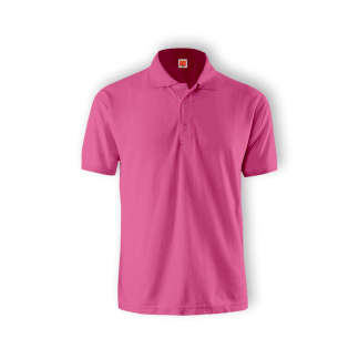 Microfiber Polo Shirt Magenta