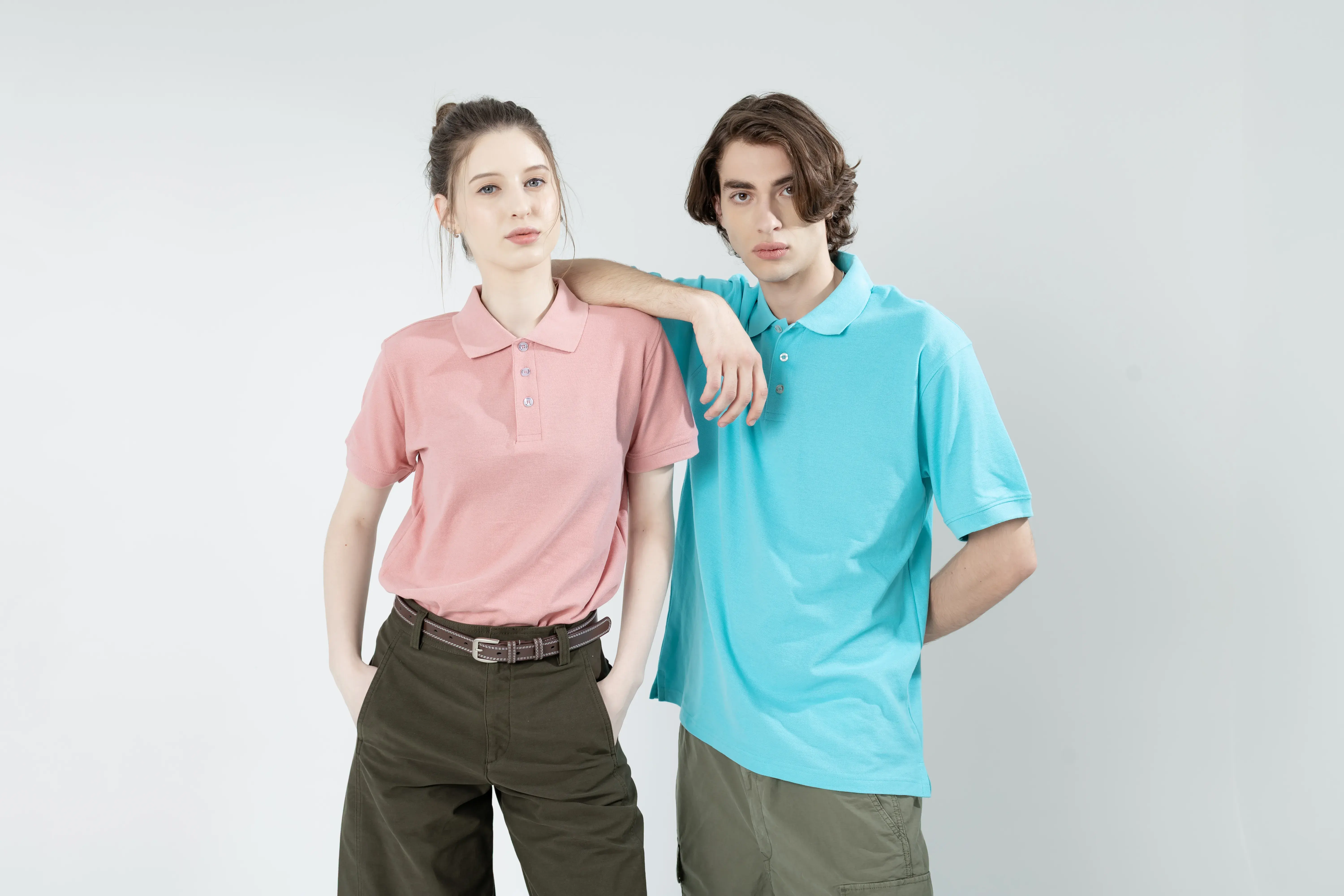 Embroidered polo shirts for front-of-house staff and corporate teams