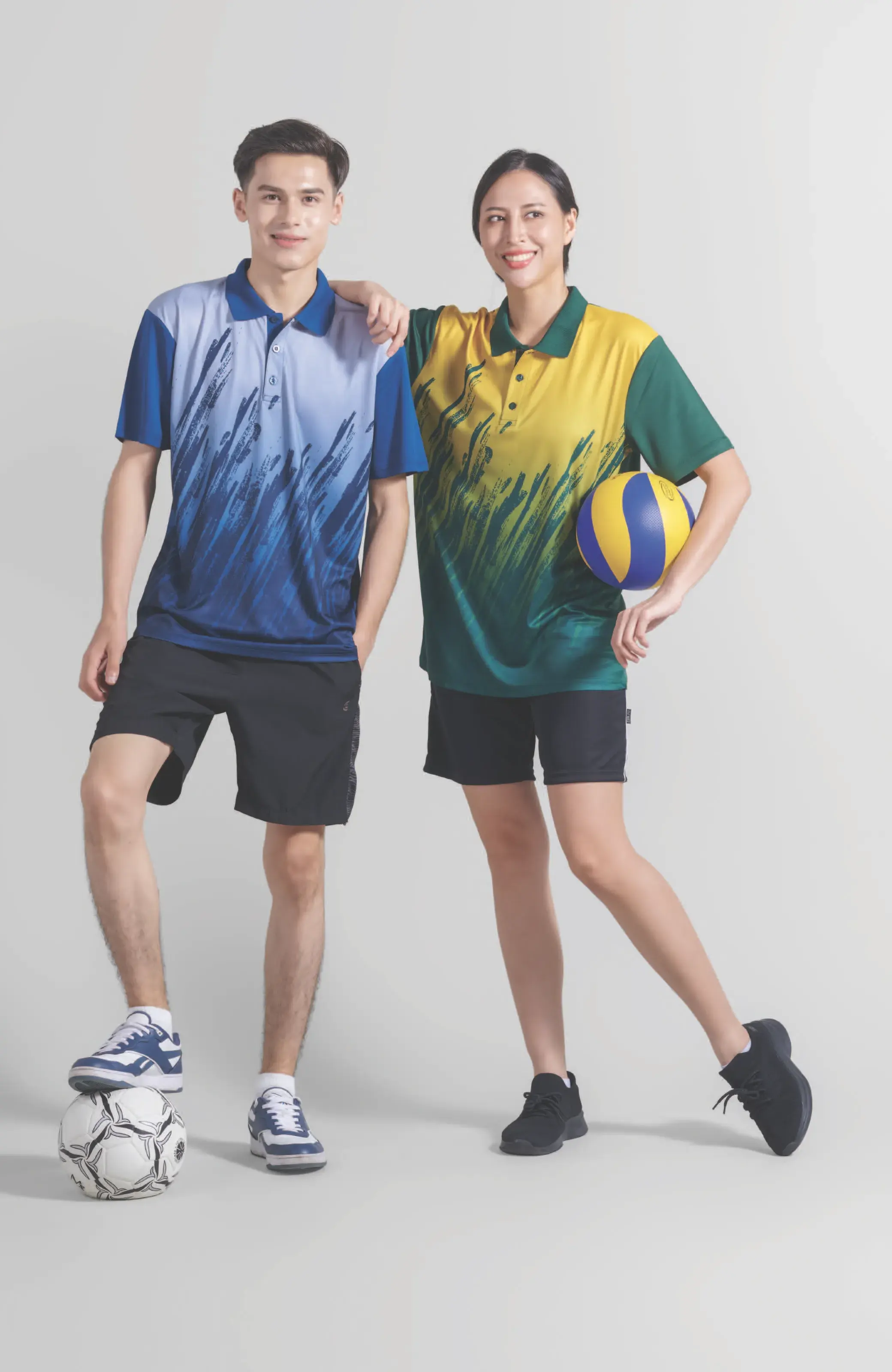 Sublimated sportswear jerseys built for movement and print durability