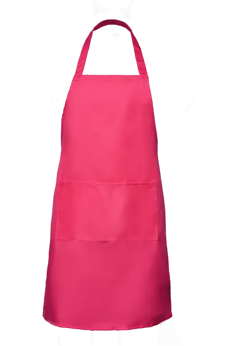 Black Apron APR10 front view, unisex full body style