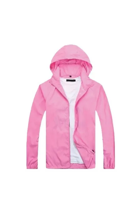 Black Light Weight Microfiber Jacket AKJ01 flat lay with packable design and full-zip front