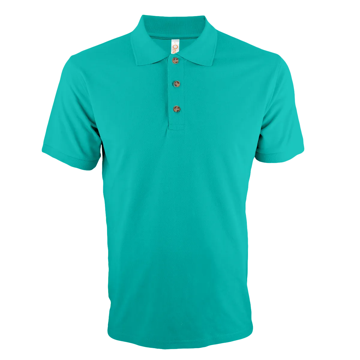 Unisex CVC Cotton Short Sleeve Polo Shirt
