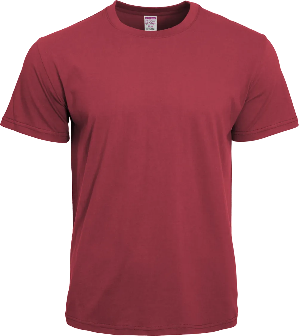 Adult Crew Neck T-Shirt Prime Siro Cotton
