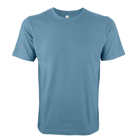White Comfy Cotton Short Sleeve T-Shirt CT51 flat lay showing round neck and classic fit