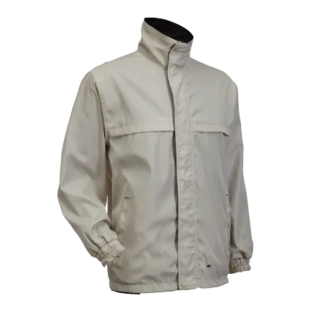 Yellow and Black Block Colour Reversible Windbreaker WR01 front view with classic reversible styling