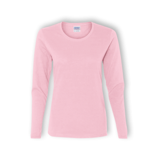 Womens Long Sleeve T-Shirts Link Pink