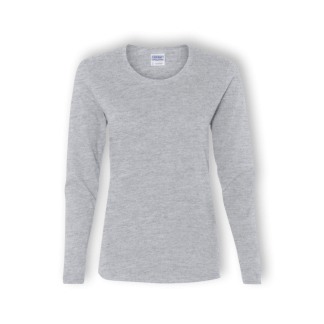 Womens Long Sleeve T-Shirts Sport Grey
