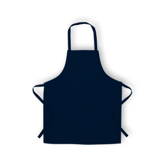 Apron Printing Navy Blue