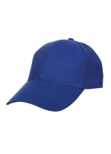 Cap Cotton Brush Royal Blue