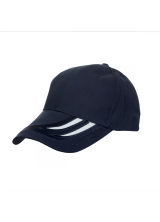 Cap Cotton Brush Navy White