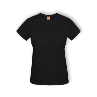 Womens Short Sleeve T-Shirt Black