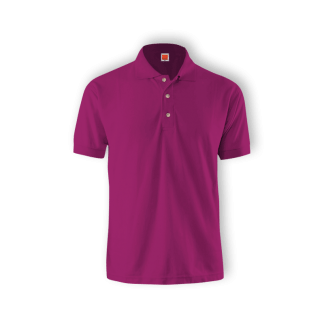 Polo Shirt Collar Tee Dark Purple