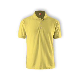 Polo Shirt Collar Tee Yellow