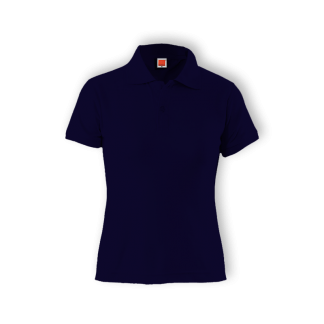 Womens Polo Tee Navy