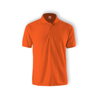 Microfiber Polo Shirt Orange