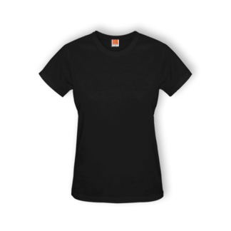 Womens Microfiber T-Shirt Black