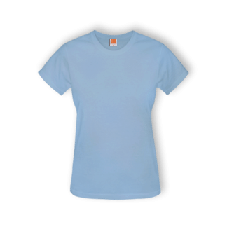 Womens Microfiber T-Shirt Light Blue