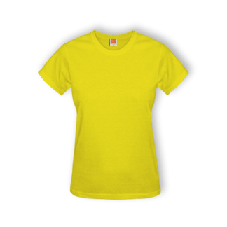 Womens Microfiber T-Shirt Yellow