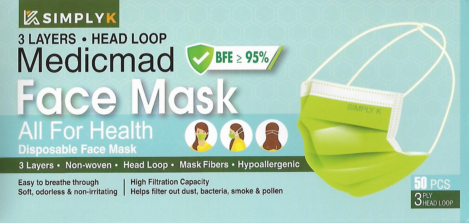 Adult Headloop Face Mask