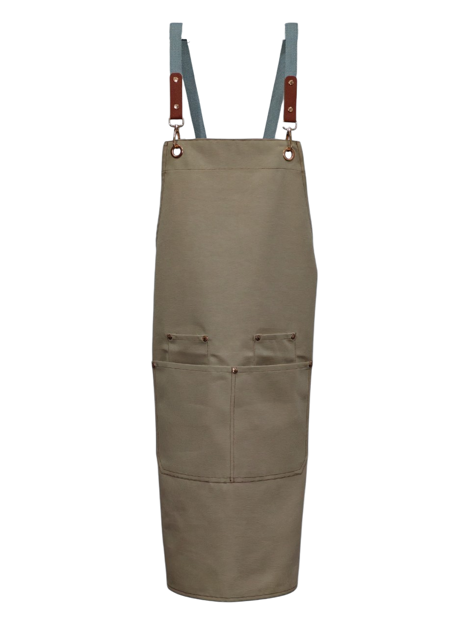 Cross Back Apron with Pockets AP05