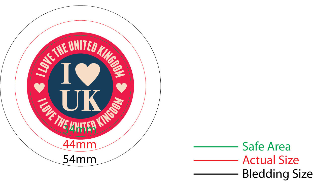 Button Badge 44mm