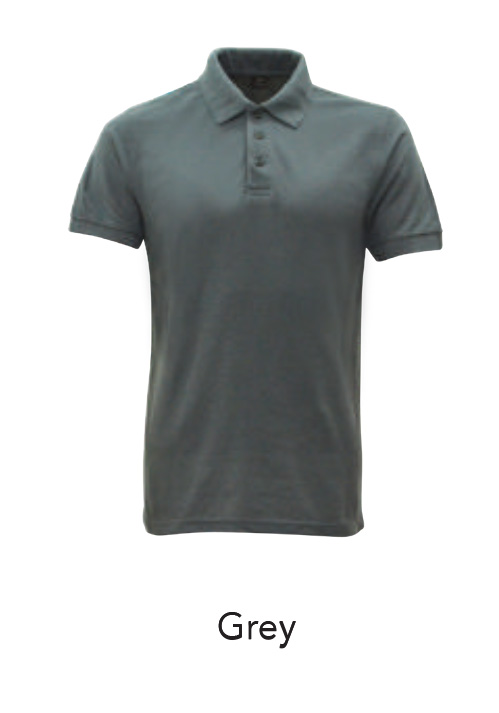 Collar Shirts Polo Grey