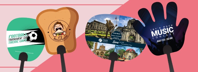promotional hand fan