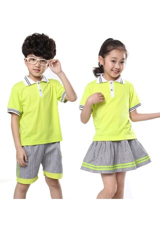 Primary School Kid Polo Uniform Kindergarten