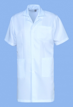 Lab Coat Polyester Short Sleeve