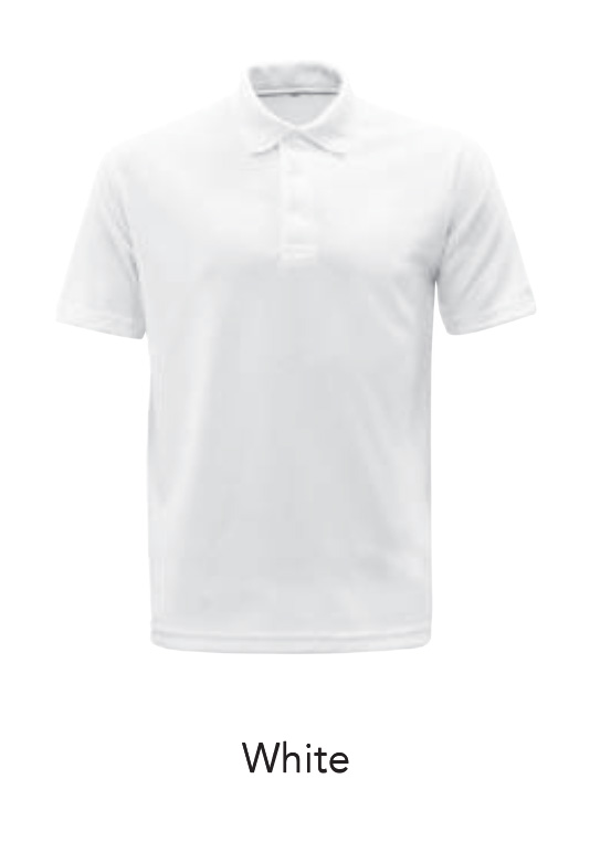 Microfiber Polo Shirts White