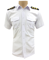 Pilot Uniform Shirt White