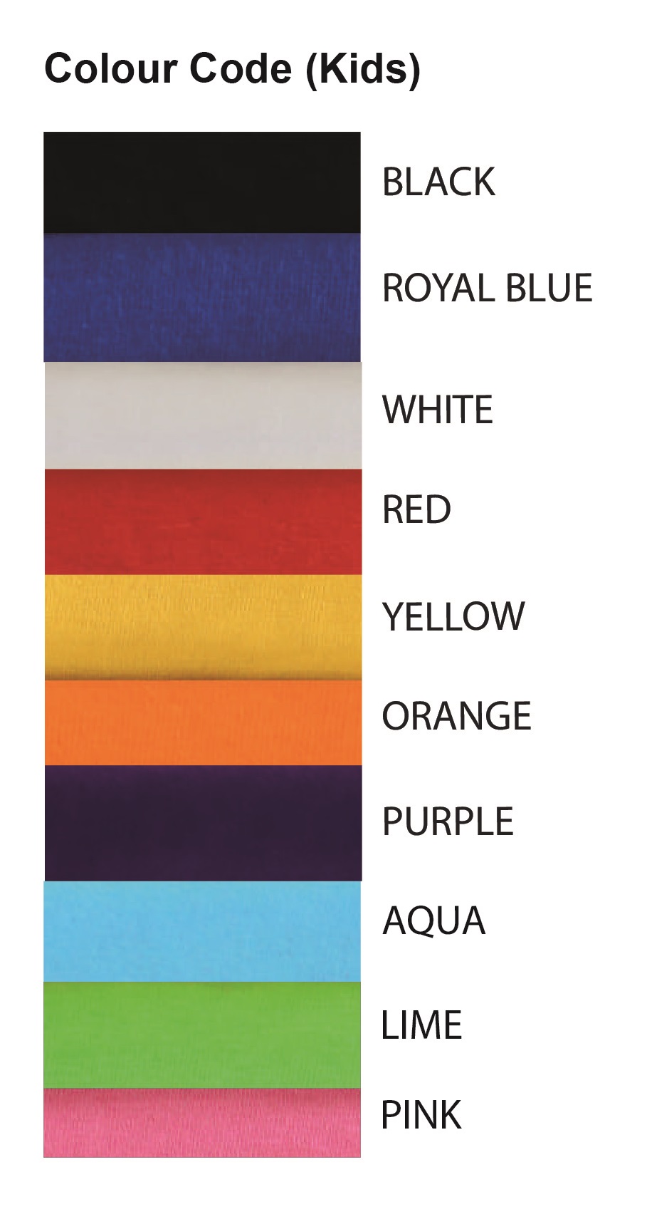 Kids Collar Shirt - Polo Shirts Colour