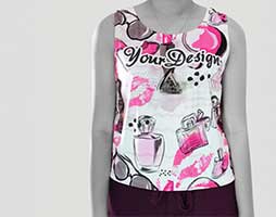 ladies polyester t shirts